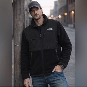 The North Face Men's Black Fleece Jacket size Large
